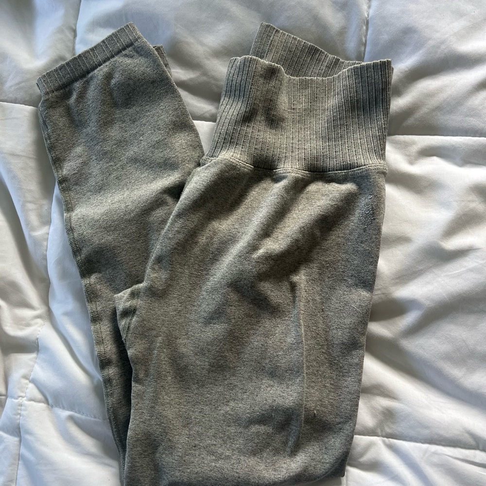 Cozy Gray free people leggings